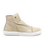 Tênis-Feminino-Perlatto-Fre3128-em-Couro-Off-White-Burned