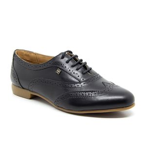 Sapato Troian Couro Preto - TRO1118