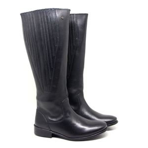 Bota Fem Comitiva Couro Preto - COM483