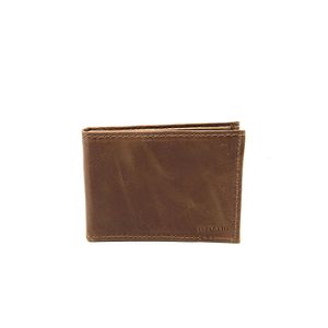Carteira Masculina CART01 em Couro Marrom