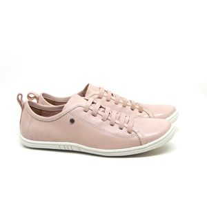 Tênis Feminino Fiz2630 Couro Rose Burned