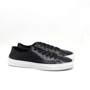 Tênis Feminino Fre3142 em Couro Preto