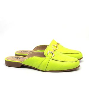 Mule Feminino Tro1123 em Couro Lima Burned