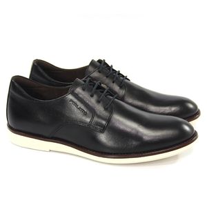 Sapato Bruxelas Couro Preto - BRU001