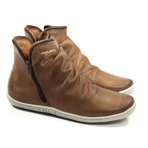 Tênis Feminino Fiz2639 em Couro Amêndoa Old