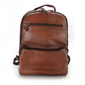Mochila M-158 em Couro Tan Fumex