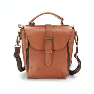 Bolsa BBP007 em Couro Tan