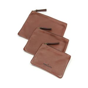 Kit Necessaire Bpa005 em Couro Mogno