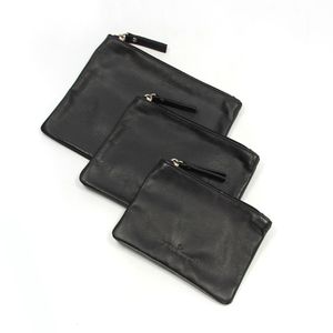 Kit Necessaire Bpa005 em Couro Preto