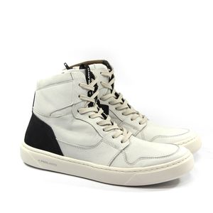 Tênis Casual LTR Eaw006 Couro Gelo/Preto