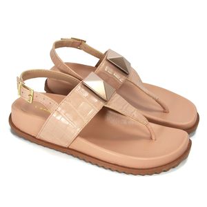 Sandáia Birken Feminina com Tira Birklp007 em Rosado/Rosado
