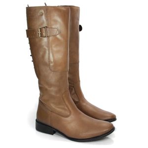 Bota Fem Comitiva Couro Tabaco - COM409