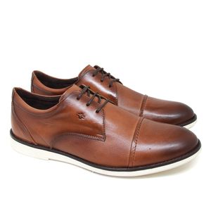 Sapato Bruxelas Couro Tan - BRU010
