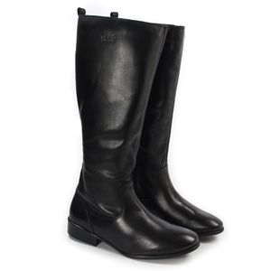 Bota Fem Comitiva Couro Preto - COM471