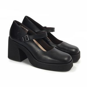 Sapato Stuttgart Couro Preto - STU006