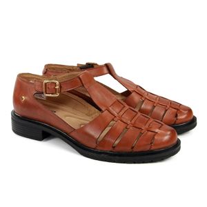 Sapato Kate Couro Pinhao Lustro - KAT052