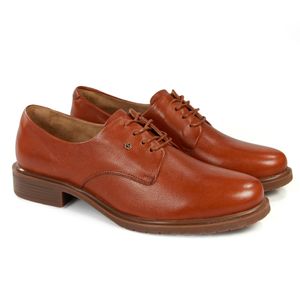 Sapato Kate Couro Tan Lustro - KAT008