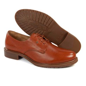 Sapato Kate Couro Tan Lustro - KAT008