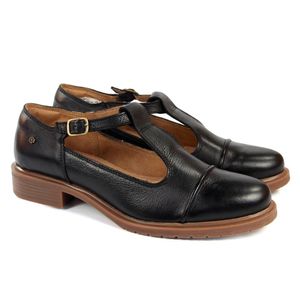Sapato Kate Couro Preto - KAT012