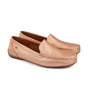 Mocassim Lady Couro Cobre - LAD002