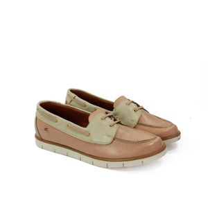 Mocassim Donna - Couro Pessego DON008