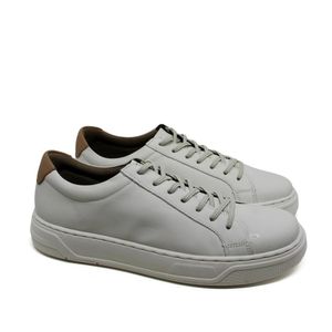 Tênis Michigan Couro Off White Tostado - MIC014