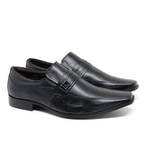Sapato Zurich Couro Preto - ZUR005