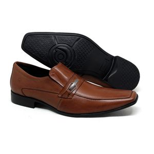 Sapato Zurich Couro Mogno - ZUR006