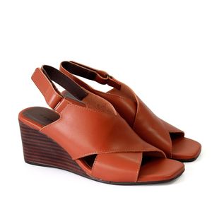Sandalia Anita Couro Ferrugem - ANI1162