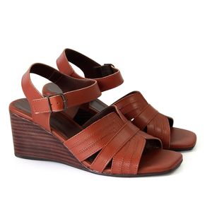 Sandalia Anita Couro Tan - ANI1163