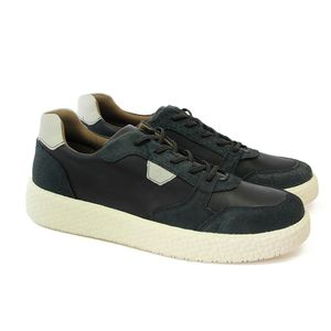 Tênis Oregon Couro Preto Off White - ORE002