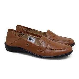 Sapatilha Angel Couro Roma Tan - ANG1032L