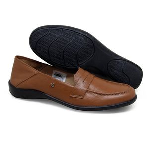 Sapatilha Angel Couro Roma Tan - ANG1032L