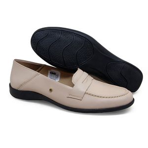 Mocassim Angel Couro Roma Nude - ANG1032L
