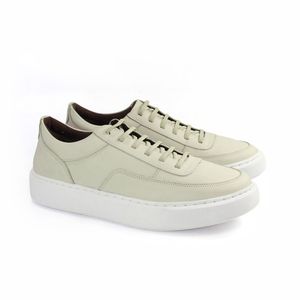 Tênis Detroit Couro Off White - DET016