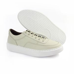 Tênis Detroit Couro Off White - DET016