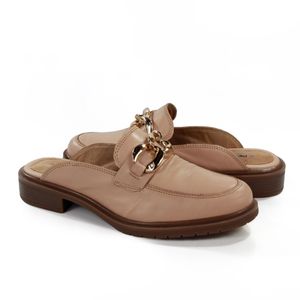 Mule Kate Couro Pessego - KAT011
