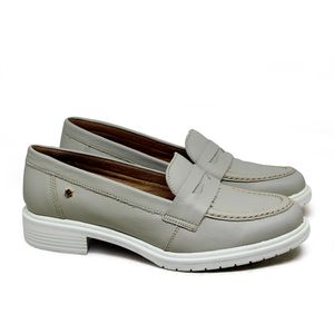 Sapato Kate Couro Off White - KAT053