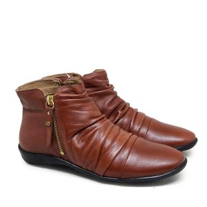Bota Angel Couro Mogno - ANG020