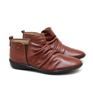 Bota Angel Couro Mogno - ANG022