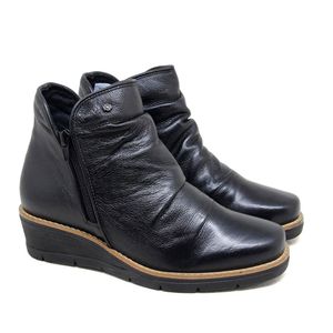 Bota Nice Couro Preto - NIC009