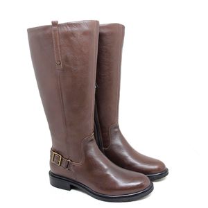 Bota Diana Couro Terracota - DIA020