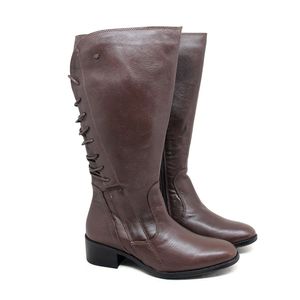 Bota Liege Couro Terracota - LIE010