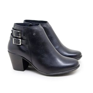 Bota New Fiji Couro Preto - NFI001