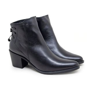 Bota New Western Couro Preto - NWE017