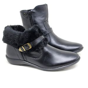Bota Angel Couro Preto - ANG868