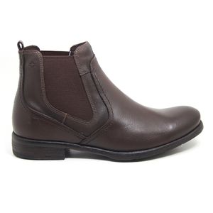 Bota Gua9322 de Calçar em Couro Café Fumex Old