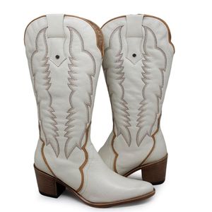 Bota Nashiville Couro Cristal Caramelo - NAS004