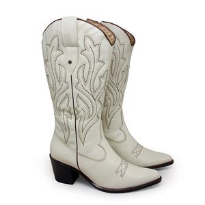 Bota New Western Couro Cristal Terracota - NWE013