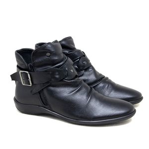Bota Angel Couro Preto - ANG024